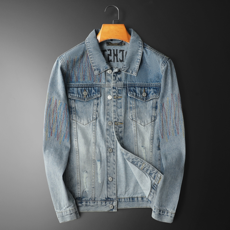 Brand Vintage Washed Denim Jac - Streetwear High End Brand review and price