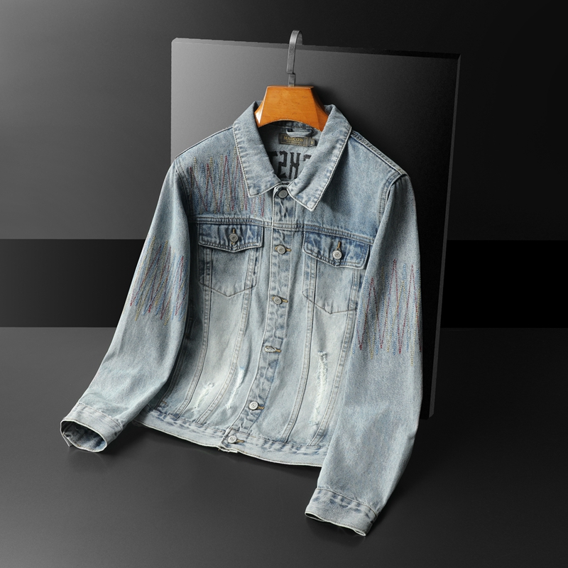 Brand Vintage Washed Denim Jac - Streetwear High End Brand review and price