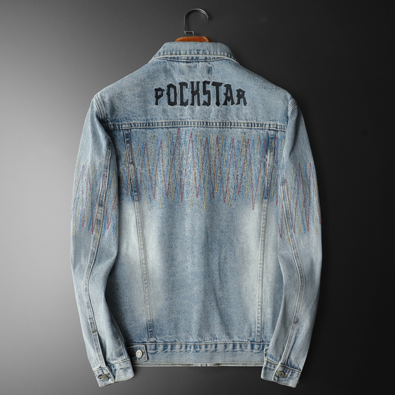 Brand Vintage Washed Denim Jac - Streetwear High End Brand review and price