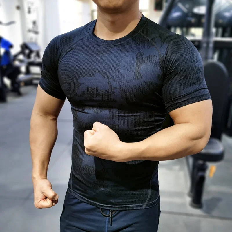 Men Compression T-shirt Male S - Streetwear Brand Clothing review and price