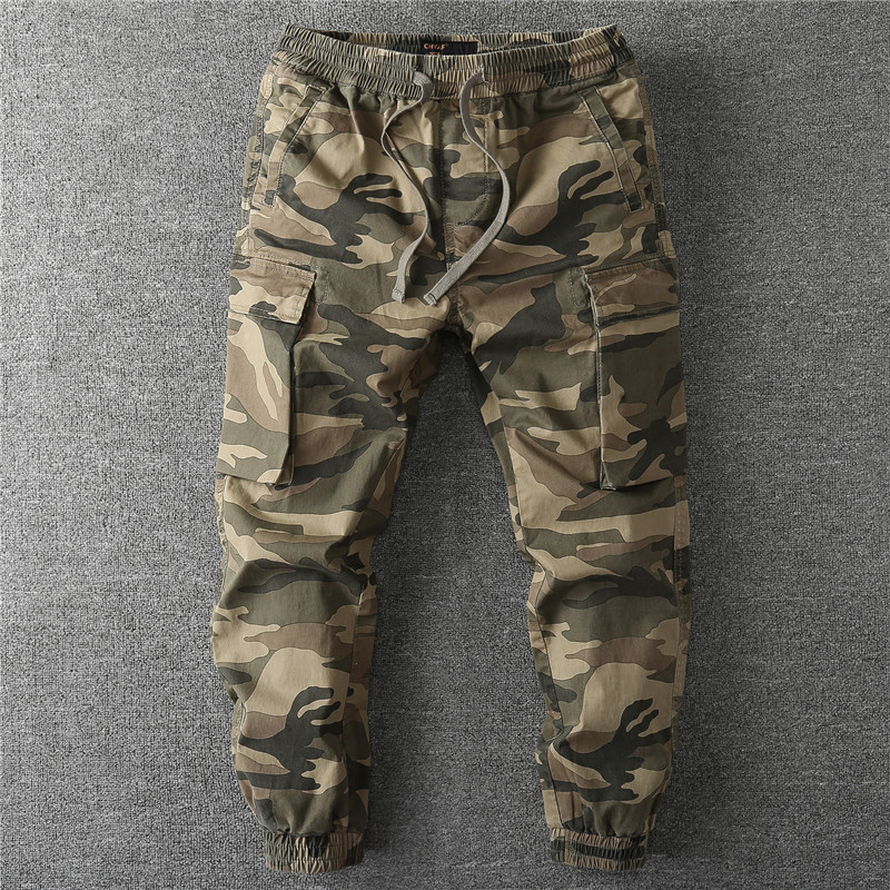 Vintage Camo Multi Pocket Carg - Streetwear Brand Clothing review and price