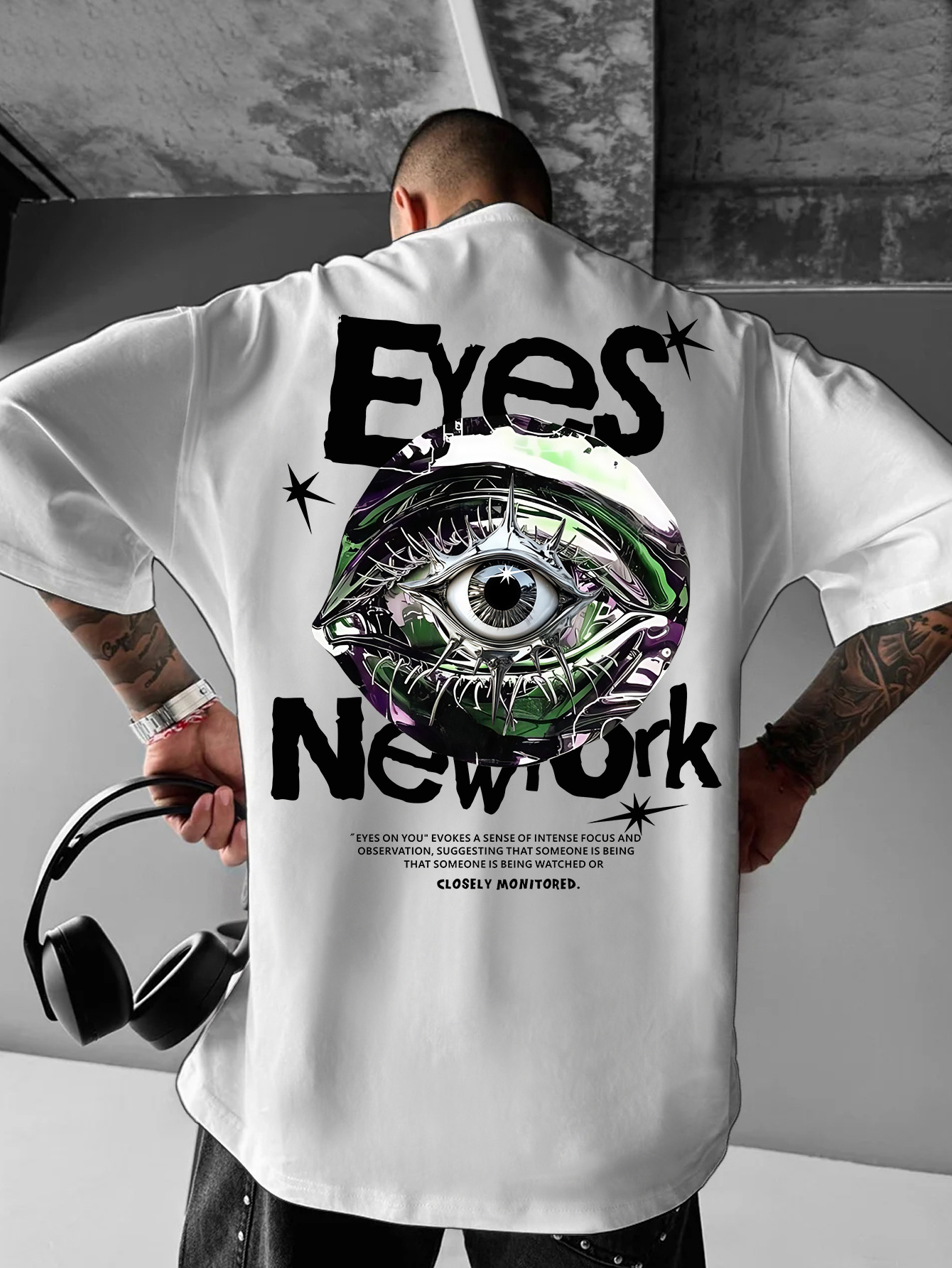 Men's Oversized New York Gothi - Streetwear Brand New York review and price