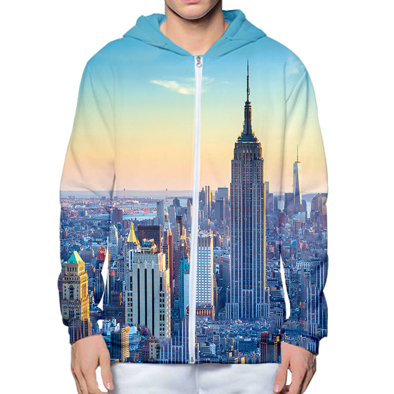 Autumn Winter 3D Printed New Y - Streetwear Brand New York review and price