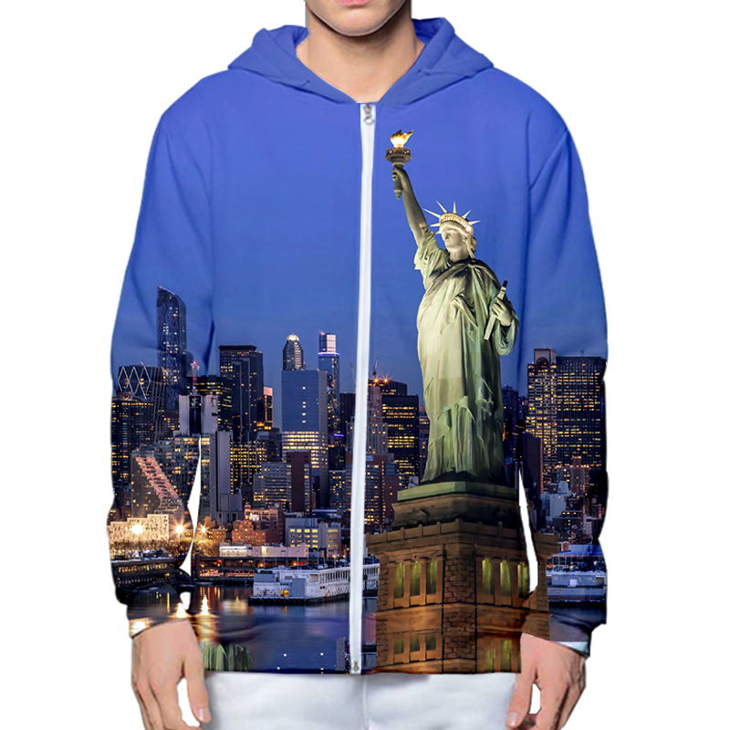 Autumn Winter 3D Printed New Y - Streetwear Brand New York review and price